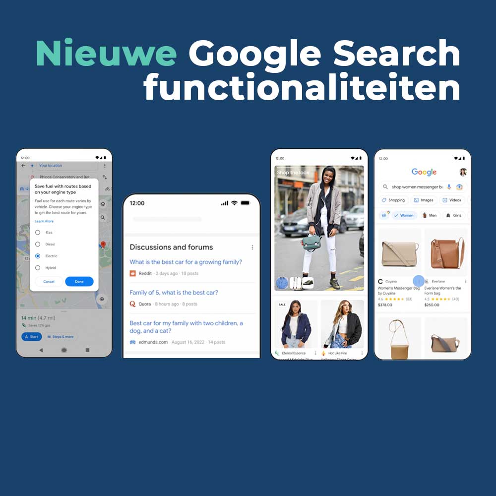 Nieuwe Google Search functionaliteiten